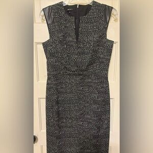 Lafayette 148 New York Black and White Dress
